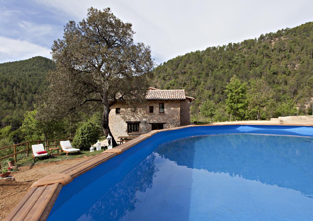 Masia Ca L'Anima Hotel La Baronia de Rialb Room photo