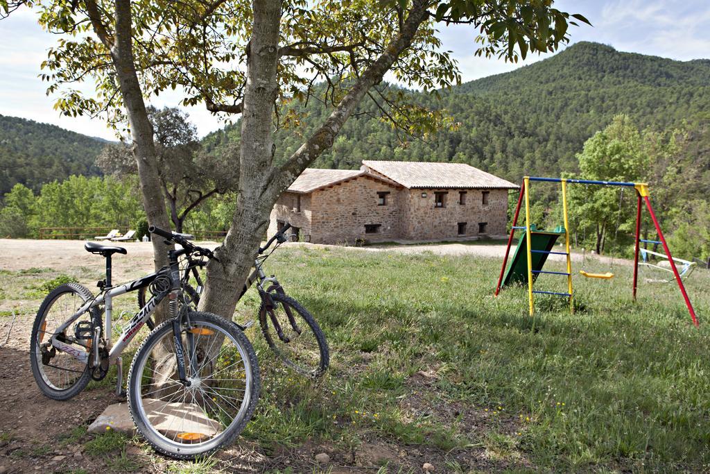 Masia Ca L'Anima Hotel La Baronia de Rialb Room photo